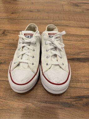 Converse White Low Top Chuck Taylor All Star Sneakers